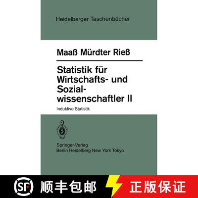 【3-4周达】Statistik für Wirtschafts- und Sozialwissenschaftler II : Induktive Statistik [9783540129691]