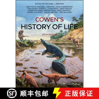 【3-4周达】Cowen'S History Of Life 6E [Wiley地球科学] [9781119482215]