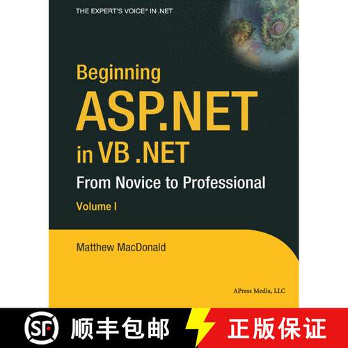 【3-4周达】Beginning ASP.NET in VB .NET : From Novice to Professional (First Edition) [9781590592786]
