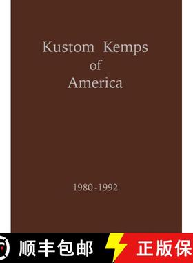 【3-4周达】Kustom Kemps of America : 1980-1992 [9781681623276]