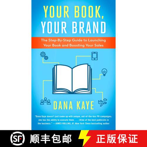 【3-4周达】Your Book, Your Brand : The Step-By-Step Guide to Launching Your Book and Boosting Your Sales [9781682303801]
