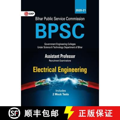 【3-4周达】BPSC 2020 : Assistant Professor - Electrical Engineering [9789390187164]