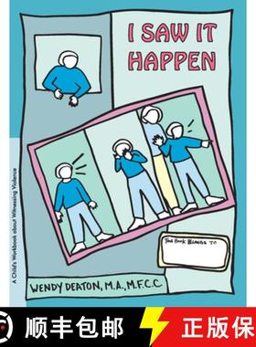 【3-4周达】Grow: I Saw It Happen: A Child's Workbook about Witnessing Violence [9781630268183]