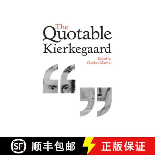 现货 精装 克尔凯郭尔语录 The Quotable Kierkegaard [9780691155302]