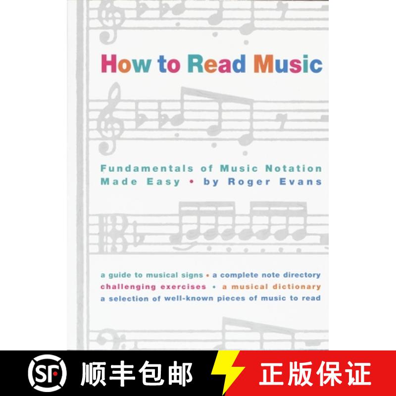 【3-4周达】How to Read Music: The Fundamentals of Music Notation Made Easy [9780517884386]