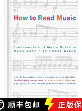 【3-4周达】How to Read Music: The Fundamentals of Music Notation Made Easy [9780517884386]