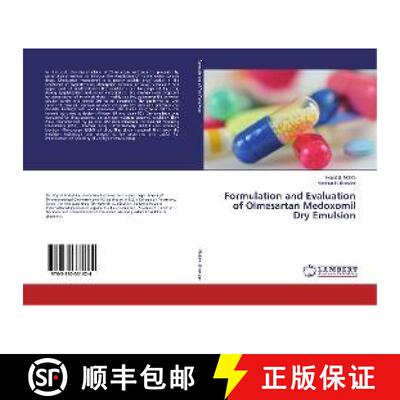 预订 Formulation and Evaluation of Olmesartan Medoxomil Dry Emulsion [9783330331624]