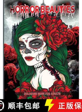 【3-4周达】Horror Activity Book for Adults: Horror Activities for Adults, Fun Book for Adults, Relaxa... [9780059506975]