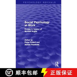 Psychology Revivals Social Michael 9780415829120 4周达 Essays Work Argyle Honour