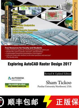 【3-4周达】Exploring AutoCAD Raster Design 2017 [9781942689515]