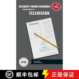 Famous 9798990963023 3周达 Television Names Scramble Word Celebrity