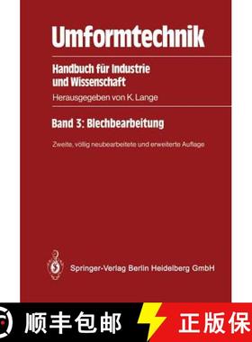 【3-4周达】Umformtechnik : Handbuch für Industrie und Wissenschaft (2. Auflage 1990) [9783662106877]