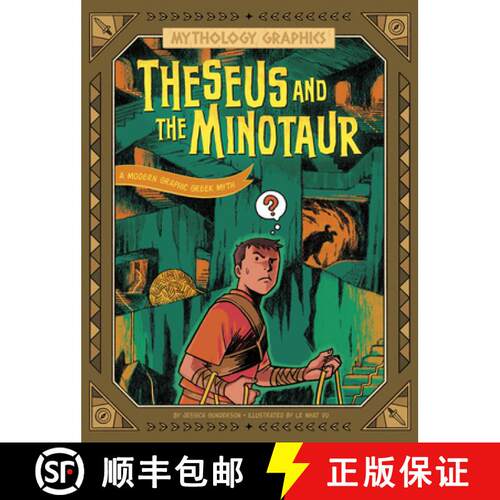 预订 精装 Theseus and the Minotaur: A Modern Graphic Greek Myth [9781669059066]