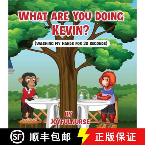 【3-4周达】What are you doing Kevin? washes hand for 20 seconds [9781088185667]