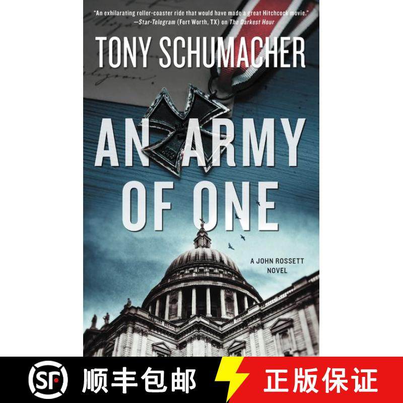 【3-4周达】An Army of One: A John Rossett Novel [9780062499899],书籍/杂志/报纸,文学类原版书,淘宝优惠券,粉丝福利购,淘宝优惠卷