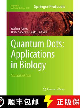 【3-4周达】Quantum Dots: Applications in Biology (Softcover reprint of the original 2nd ed. 2014) (So... [9781493954155]