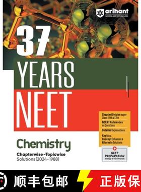 【3-4周达】37 YEARS NEET- CHEMISTRY [9789359980485]