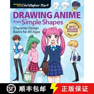 Anime Shapes Drawing All 9781684620142 for from 4周达 Design Character Simple Ages Basics