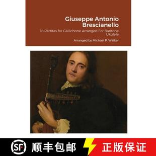 Antonio Partitas Giuseppe Baritone 9781105625121 For Brescianello 4周达 Gallichone for Ukulele Arranged