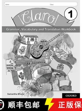【3-4周达】¡Claro! 1 Grammar Vocabulary and Translation Workbook (Pack of 8): Get Revision with Results [9780198425564]