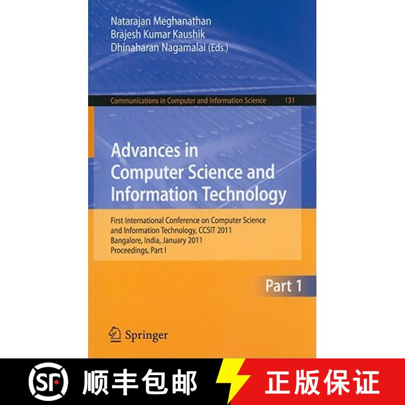 预订 Advances in Computer Science and Information Technology: First International Conference on Compu... [9783642178566]