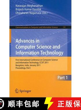 预订 Advances in Computer Science and Information Technology: First International Conference on Compu... [9783642178566]