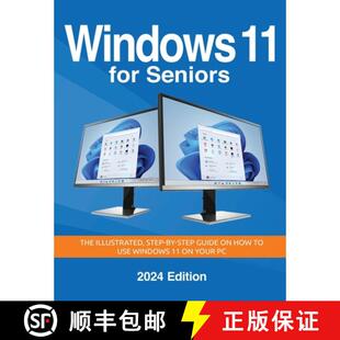 Seniors illustrated The 4周达 W... Step use for Windows guide how step Edition 9781068561313 2024
