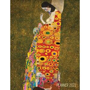 【4周达】Gustav Klimt Weekly Planner 2021: Hope II- Artistic Art Nouveau Daily Scheduler- With Janu...[9781970177367]