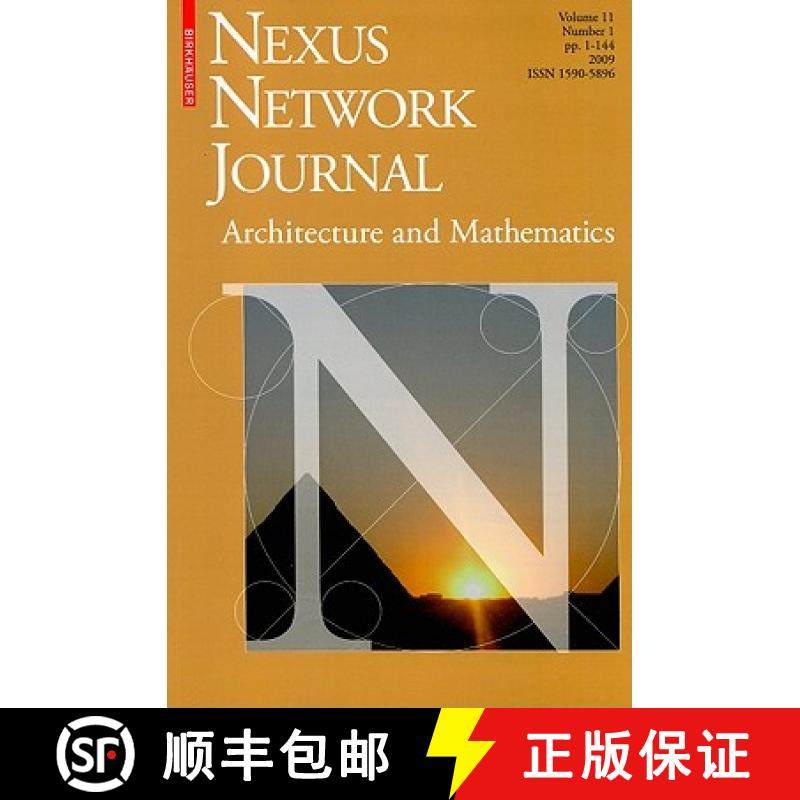 【3-4周达】Nexus Network Journal, Volume 11: Architecture, Mathematics and Astronomy, Number 1 [9783764389734]