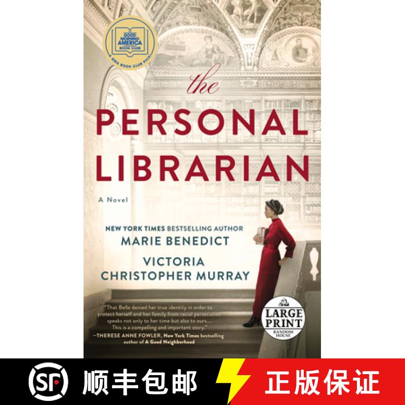 【3-4周达】The Personal Librarian: A GMA Book Club Pick (a Novel) [9780593414248]