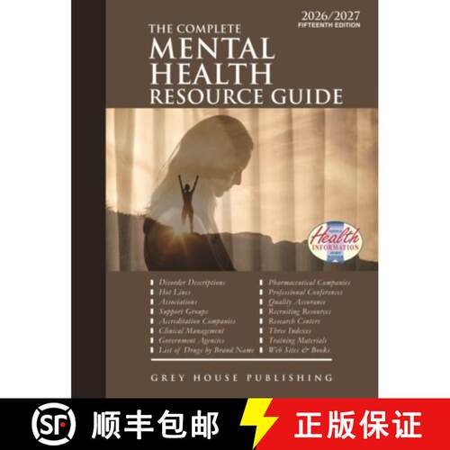 【3-4周达】Complete Mental Health Resource Guide, 2026/27: Print Purchase Includes Free Online Access [9798891795006]