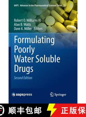 【3-4周达】Formulating Poorly Water Soluble Drugs [9783319826189]