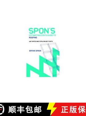 【3-4周达】Spon's Estimating Cost Guide to Roofing [9781138464650]