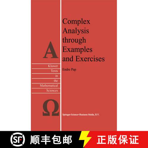 【3-4周达】Complex Analysis through Examples and Exercises [9789048152537]