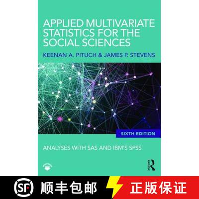 【3-4周达】Applied Multivariate Statistics for the Social Sciences : Analyses with SAS and IBM's SPSS... [9780415836661]
