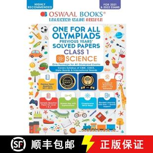 Science Papers Solved Years Book ... For 2021 9789354233456 All 3周达 Oswaal Olympiad One Class Previous for