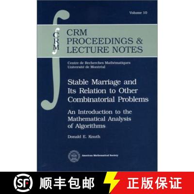 【3-4周达】Stable Marriage and Its Relation to Other Combinatorial Problems [9780821806036]