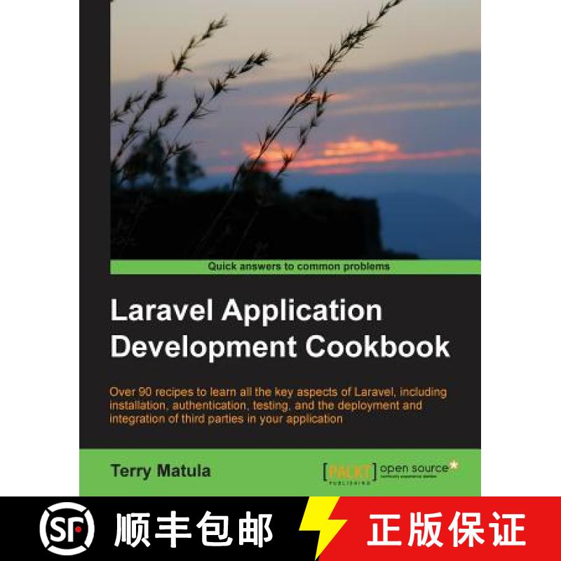 预订 Laravel Application Development Cookbook [9781782162827]