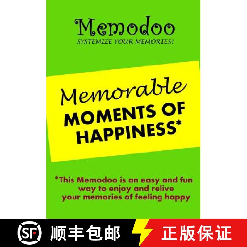 预订 Memodoo Memorable Moments of Happiness [9781939235145]