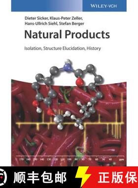 【3-4周达】Natural Products - Isolation, Structure Elucidation, History [Wiley化学化工] [9783527341948]