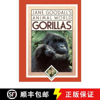 【3-4周达】精装 Jane Goodall's Animal World Gorillas [9781596875678]