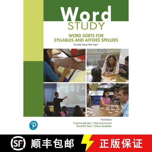 【3-4周达】Word Study: Word Sorts for Syllables and Affixes Spellers (Formerly Words Their Way(tm)) [9780138220099]