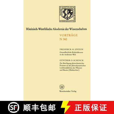 【3-4周达】Rheinisch-Westfälische Akademie der Wissenschaften: Natur-, Ingenieur- und Wirtschaftswis... [9783531083605]