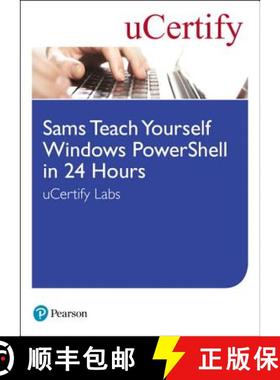 【3-4周达】Sams Teach Yourself Windows Powershell in 24 Hours Ucertify Labs Student Access Card [9780672338007]