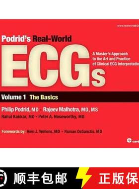 预订 Pordrid's Real-World Ecgs : A Master's Approach to the Art and Practice of Clinical ECG Interpre... [9781935395003]