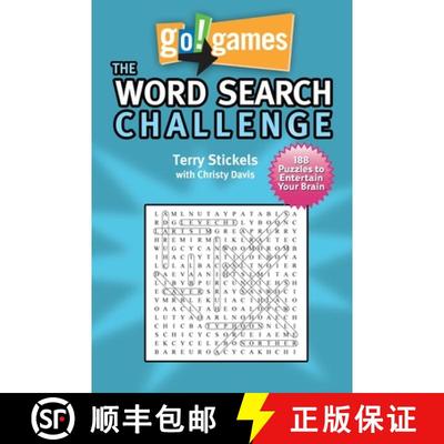 【3-4周达】Go!games the Word Search Challenge: 188 Entertain Your Brain Puzzles [9781936140589]