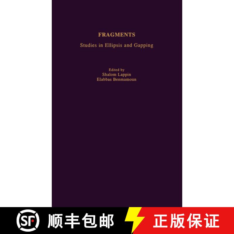 【3-4周达】Fragments: Studies in Ellipsis and Gapping [9780195123029]