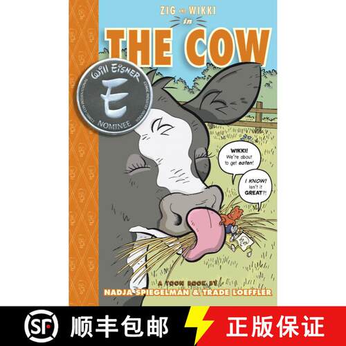 【3-4周达】精装 Zig and Wikki in The Cow: Toon Books Level 3 [9781935179153]