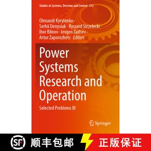 Problems 9783031447747 Power and Operation Research 4周达 Systems III Selected