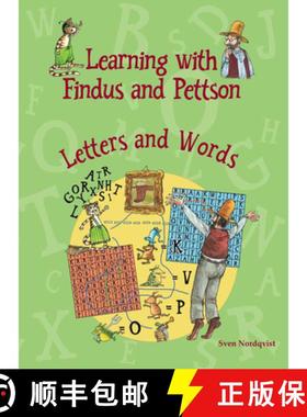 【3-4周达】Learning with Findus and Pettson - Letters and Words [9781912480814]